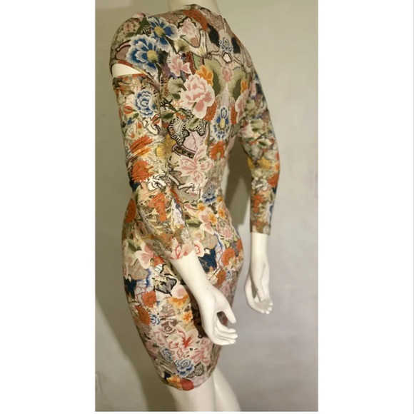 Alexander McQueen floral folklore mini dress - Picture 7 of 8